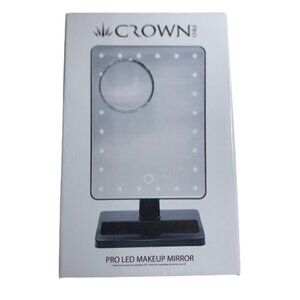 Crown Pro LED Makeup Mirror MM100 New in the Box #2499